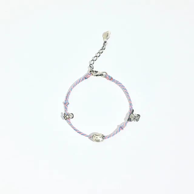 【vacanza】1950 SNOOPY聯名｜SNOOPY & PATTY・祈願純銀手鍊