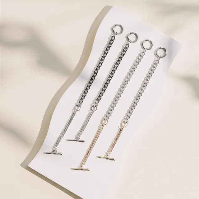 【vacanza】Plain-me聯名｜剛柔並濟．雙色拼接．醫療鋼手鍊