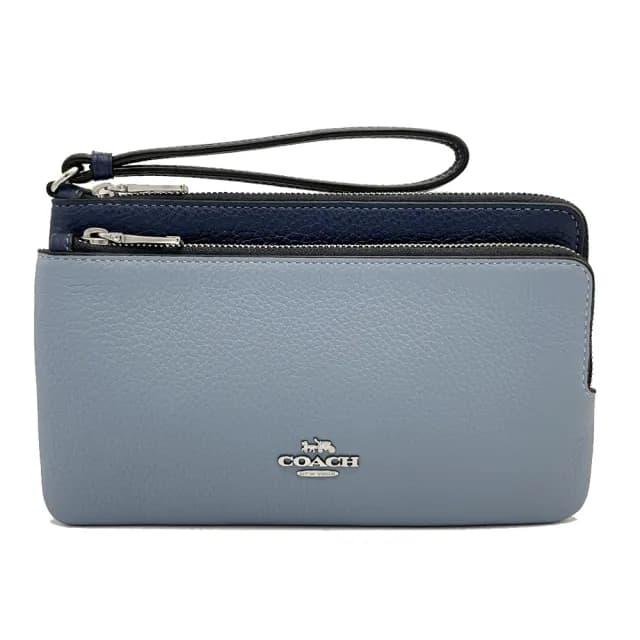 【COACH】長夾式雙層大手拿包/零錢包禮盒(多色選一)