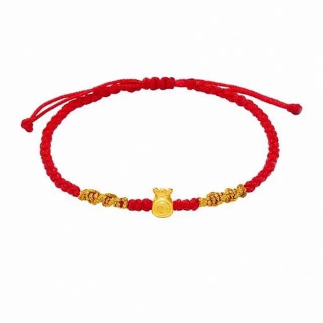 【Penny珮妮】黃金999 迷你福袋 手繩手鍊(母親節 送女友 交換禮物 生日禮 情人節 尾牙 新年 結婚)