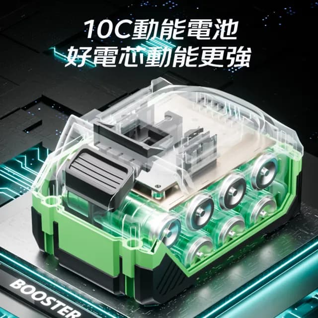 暴力風扇 鼓風機 空氣砲 吹塵器 吹風機(可更換電池 牧田電池 1.3kg 無刷電機)