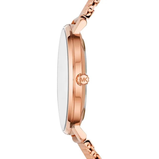 【Michael Kors】MK Pyper 秋冬時尚 紐約晶鑽不鏽鋼女錶 手錶-38mm 送禮 禮物 推薦(任選均一價)
