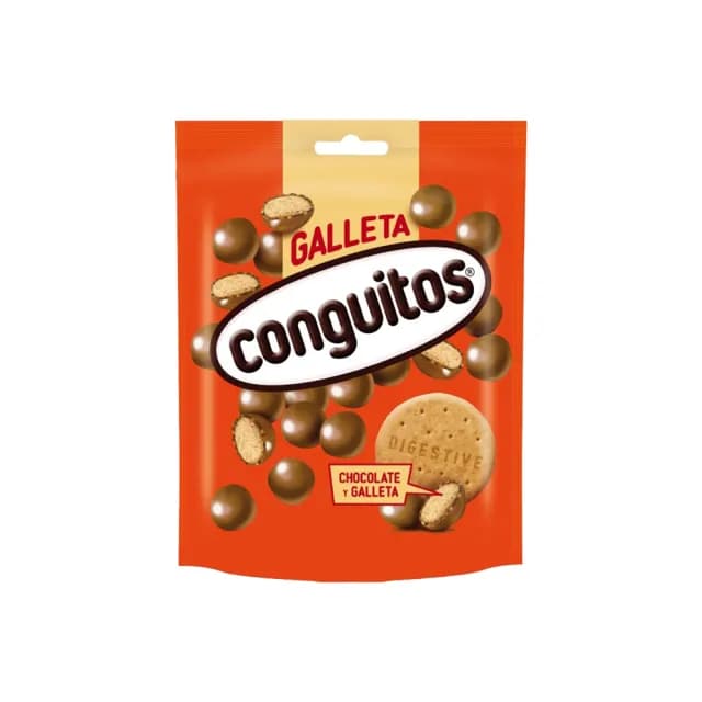 【CONGUITOS】西班牙樂卡莎餅乾夾餡牛奶巧克力球(120g)