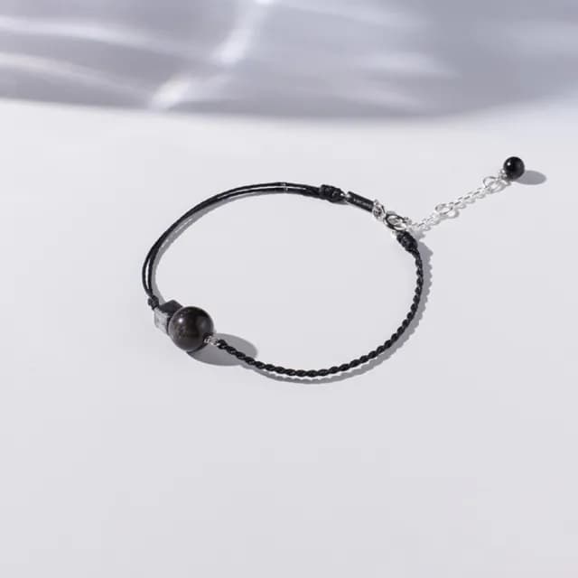 【vacanza】祈願｜銀曜．水晶純銀手鍊｜避邪、防小人