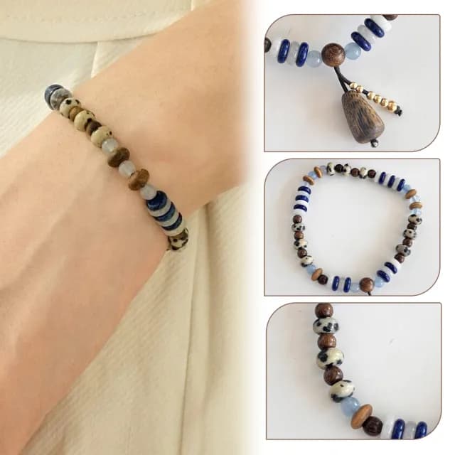 【MoonDy】雙11 飾品 串珠手鍊 沉香手鍊 瑪瑙手鍊 寶石手鍊 天然石手串 開運手鍊 新中式手鍊