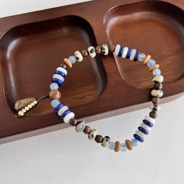 【MoonDy】雙11 飾品 串珠手鍊 沉香手鍊 瑪瑙手鍊 寶石手鍊 天然石手串 開運手鍊 新中式手鍊