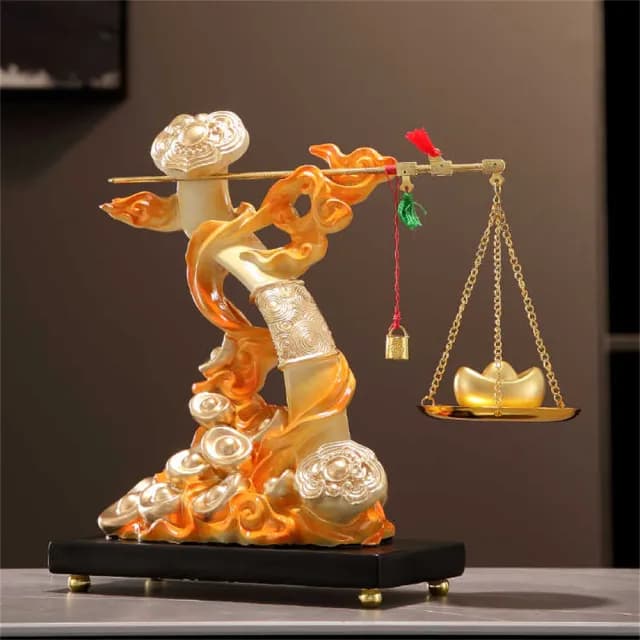 【超微米】稱心如意擺件 家居桌上擺飾 客廳擺設 電視櫃玄關酒櫃裝飾品 喬遷新居禮品(稱心如意擺飾)