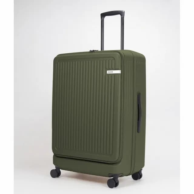 【ACE BAGS＆LUGGAGE】30吋 JOLLY2 前開式可擴充直紋大容量行李箱(多色可選05028)