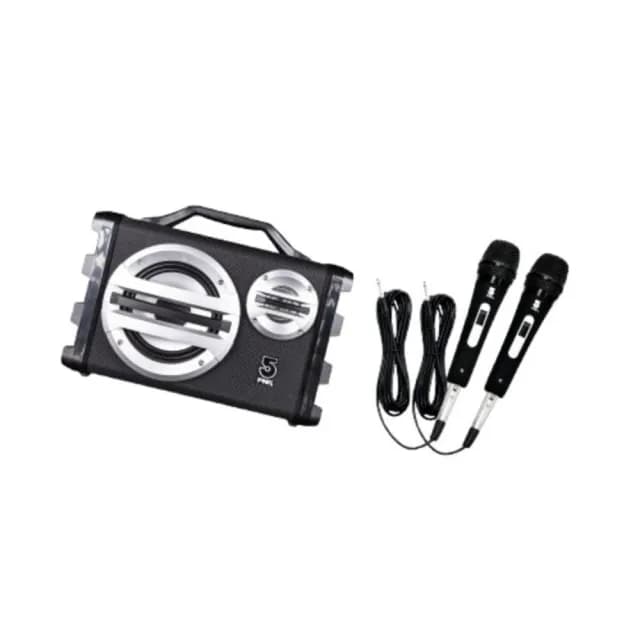 【ifive】歌唱班隨身卡拉OK音響SK055-有線組合(歡唱 卡拉OK K歌 藍芽喇叭 麥克風 聚會 娛樂)