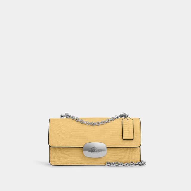 【COACH】蔻馳官方直營 ELIZA翻蓋斜背手袋 斜背包 側背包 斜挎包-多色任選(CP008/CR106)