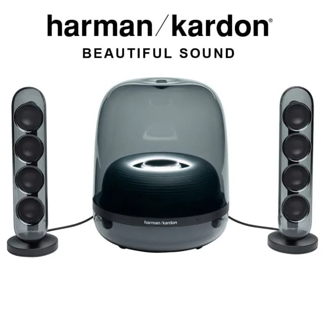 【Harman Kardon】SOUNDSTICKS 4 藍牙2.1聲道多媒體水母喇叭(台灣公司貨)