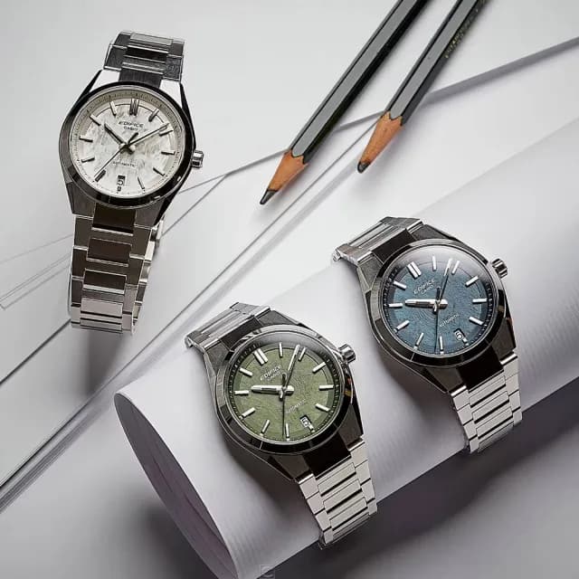 【CASIO 卡西歐】EDIFICE 機械錶 男錶 手錶(EFK-100D-2A.EFK-100D-3A.EFK-100D-7A)