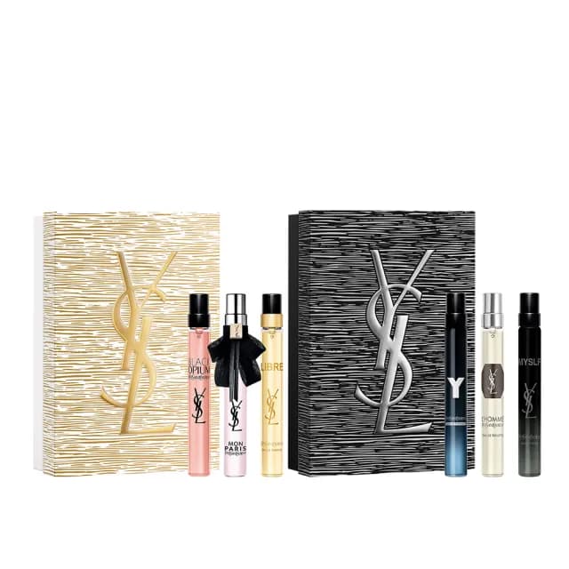 【YSL】官方直營 2025聖誕限量迷你經典香水禮盒(男香禮盒/女香禮盒/任選一款/新品上市/送禮首選)