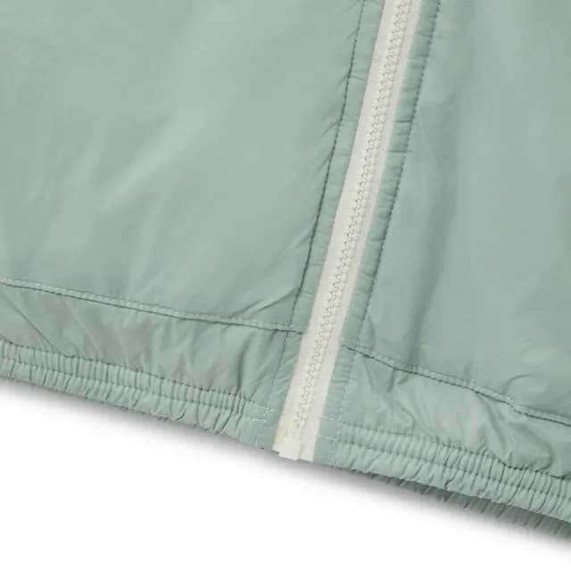 【GIORDANO 佐丹奴】童裝輕量內刷毛連帽外套(81 陰影綠X奶白)