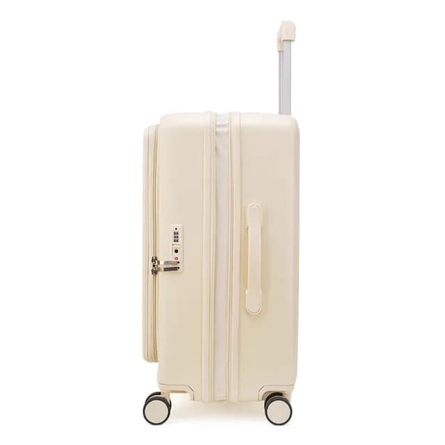 【TRAVEL FOX 旅狐】24吋爵士旅人上掀式前開拉鍊行李箱