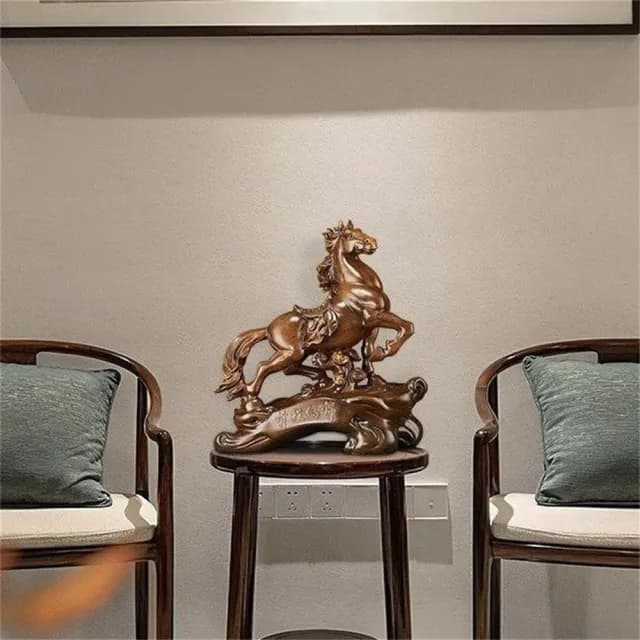 【新川】駿馬奔騰擺飾 馬到成功吉祥物(辦公室開運擺設 新居入厝賀禮 喬遷送禮首選)