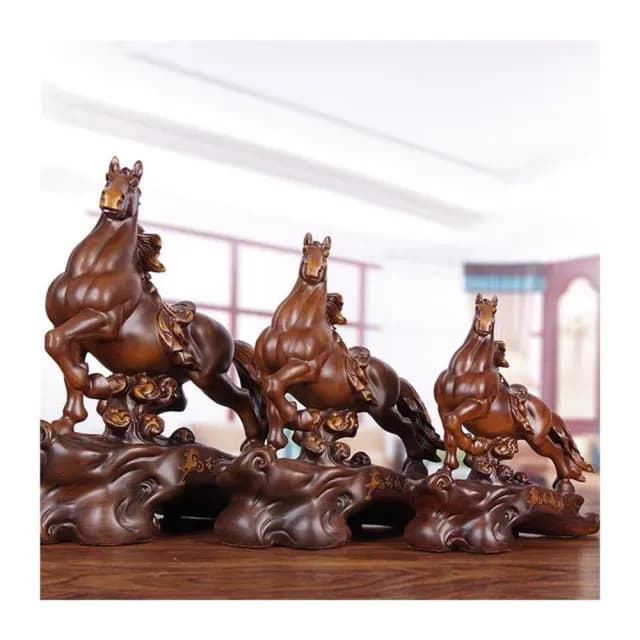 【新川】駿馬奔騰擺飾 馬到成功吉祥物(辦公室開運擺設 新居入厝賀禮 喬遷送禮首選)