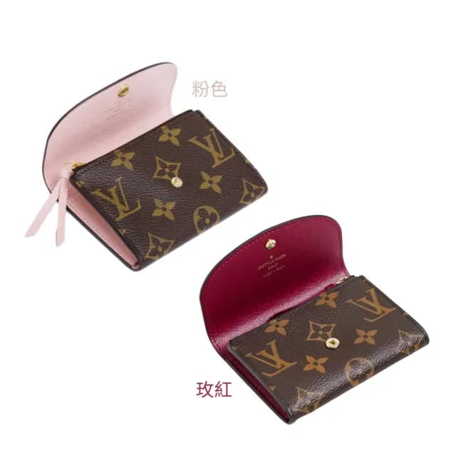 【Louis Vuitton 路易威登】ROSALIE 經典老花 風琴式 零錢包(M62361 M41939)