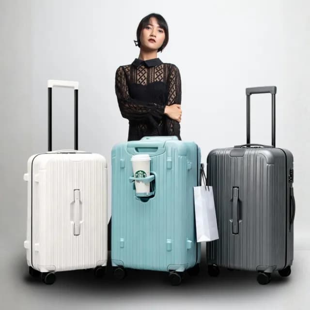 【Arlink】30吋行李箱 3:7 胖胖行李箱 旅行箱 防爆拉鍊箱(行李箱30吋/胖胖箱/行李箱/海關鎖)