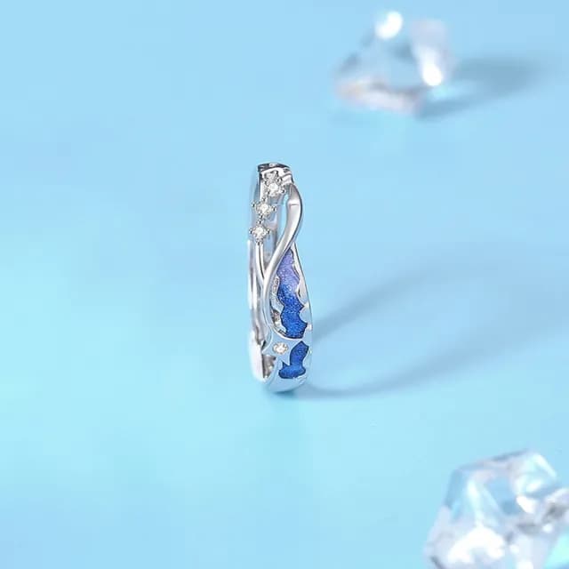 【巴黎精品】現貨+預購 頂級925純銀戒指婚戒女鑽戒開口戒情侶對戒尾戒情人節禮物(新款彗星男女飾品a1li55)