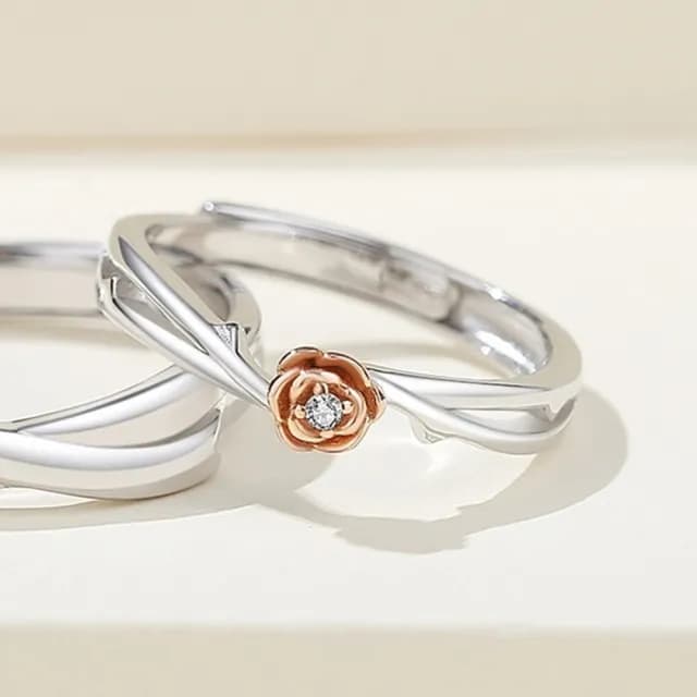 【巴黎精品】現貨+預購 頂級925純銀戒指婚戒女鑽戒開口戒情侶對戒尾戒情人節禮物(小王子男女飾品a1li24)