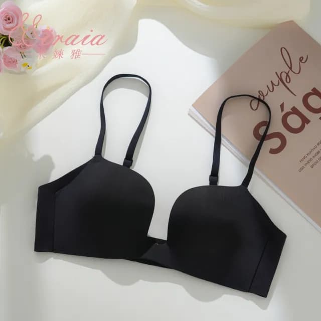 【米婡雅】大U杯零著感無痕內衣(雙11 聖誕 交換禮物  無鋼圈 女內衣 無感舒適)