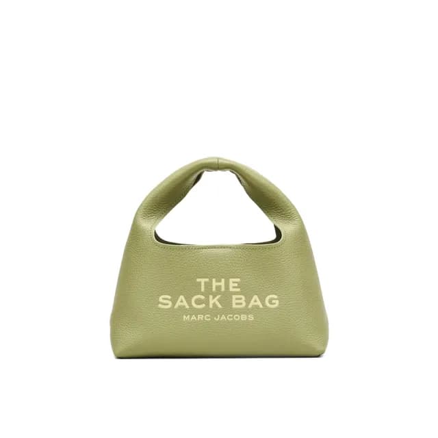 【MARC JACOBS】官方直送 THE SACK 蘆葦綠小型皮革手袋