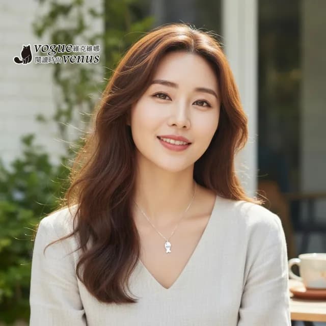 【維克維娜】小魚輕語925純銀項鍊(銀色)