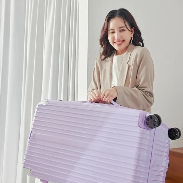 【ALLEZ 奧莉薇閣】29吋 PUMP 3:7大容量 置物櫃適用胖胖箱-薰衣紫(AVT1541729C)