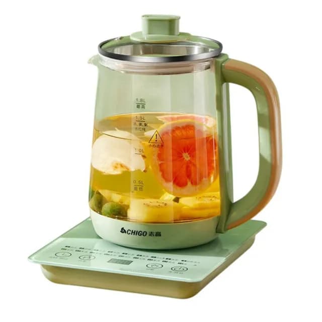 【奢逸居】養生壺 燒水壺 煮茶器 煮茶壺 熱水壺 快煮養生壺 花茶壺 多功能花茶壺 家用電熱燒水壺