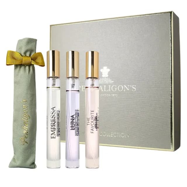 【PENHALIGON’S 潘海利根】花卉小香三入組 10mlx3 - 月亮女神/女王的耳語/廣藿之匣(平行輸入)