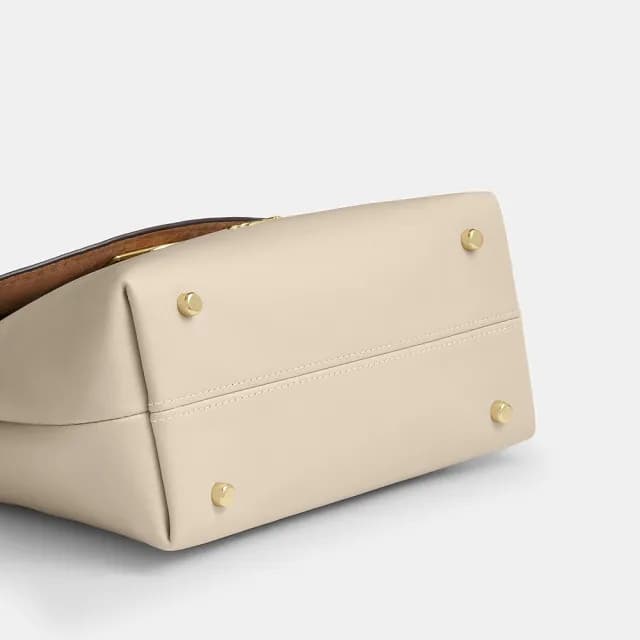 【COACH】蔻馳官方直營 EMORY 頂部手提把手袋-兩色任選(CCE54)