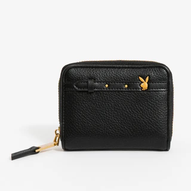 【PLAYBOY】零錢包  Fabulous系列(黑色)