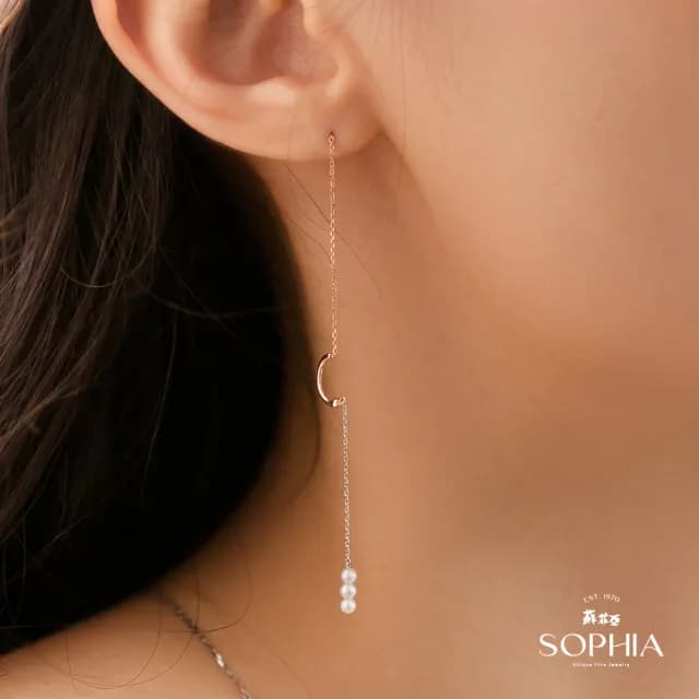 【蘇菲亞珠寶】14K 精選珍珠項墜/耳環 任選