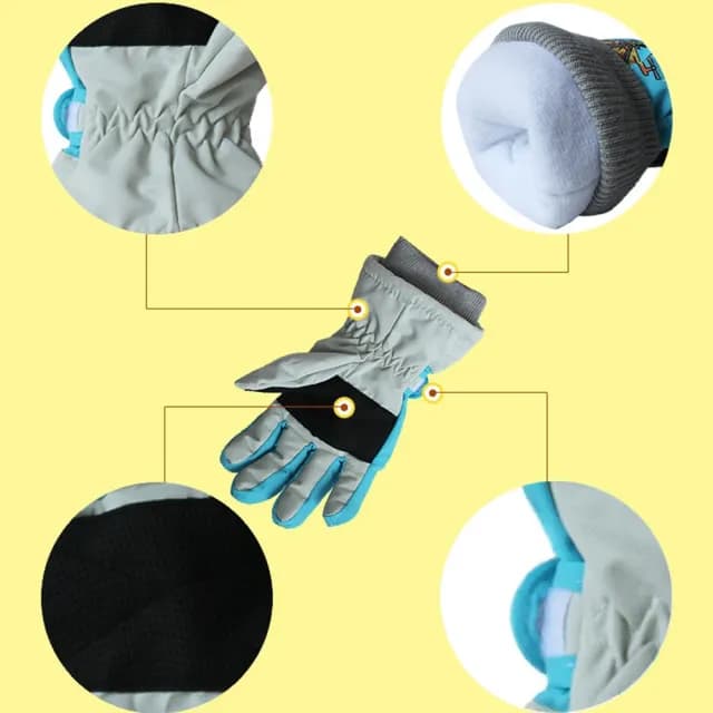 【橘魔法】兒童防風防潑水手套(防潑水 保暖 寒流 玩雪 兒童 男童 女童 童裝 日本)