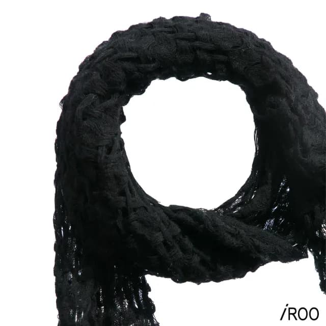 【iROO】針織羊毛圍巾