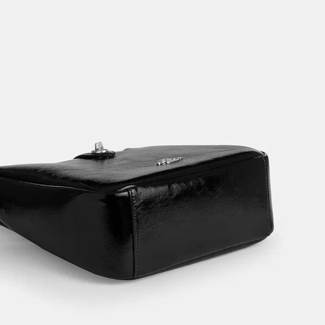 【COACH】蔻馳官方直營 HADLEY多功能斜背手袋 斜背包 側背包 斜挎包-SV/黑色(CCF02)