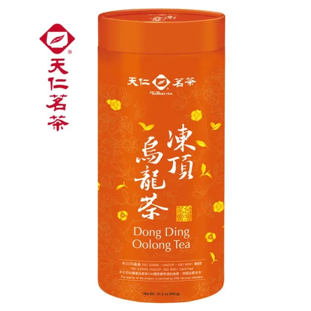 【天仁茗茶】台灣茗賞烏龍茶茶葉600g*2罐