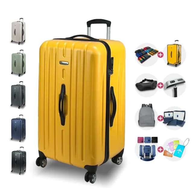 【eminent 萬國通路】多色任選 28.5吋 胖胖箱/運動箱 TSA鎖 雅仕KF21 行李箱 旅行箱(送旅遊用品15項)