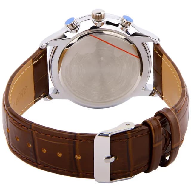 【LEEHER】雙11 防水手錶/石英錶/指針手錶/男生手錶/圓形手錶/商務手錶/配飾/配件/牛皮腕錶/飾品/手錶/腕錶