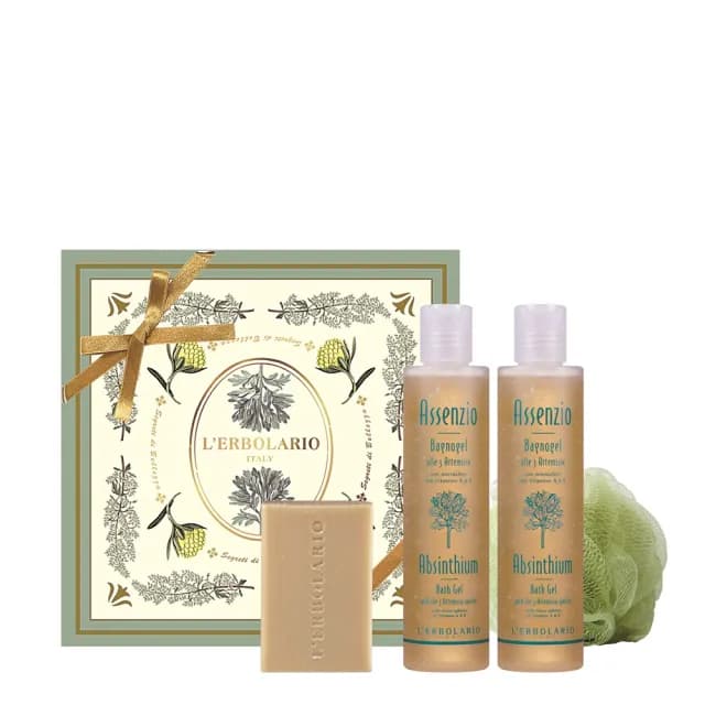 【L’ERBOLARIO 蕾莉歐】苦艾淨化清新禮盒(送禮首選、香氛禮盒、交換禮物、聖誕節)