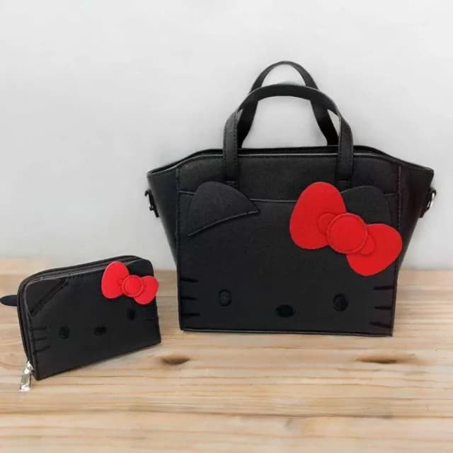 【Sleepyville Critters 酷樂村】情人節禮物 Hello Kitty x 酷樂村 童趣造型淑女包(三麗鷗 聯名)