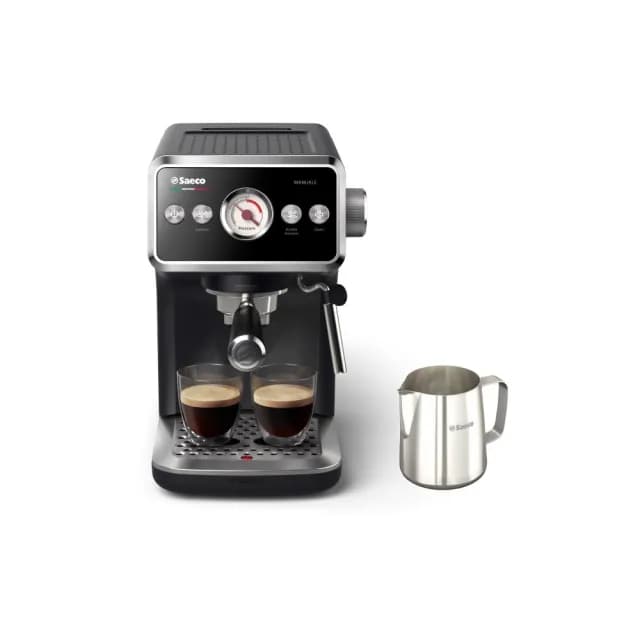 【Philips 飛利浦】Saeco 半自動義式咖啡機(EMS5110/02)+Saeco 拉花缸(CA8002/10)