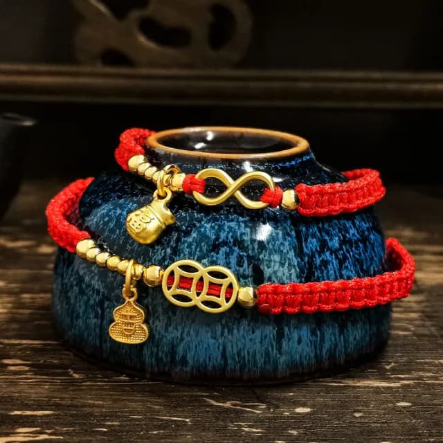 【財神小舖】幸運滿分編織手鍊(兩款任選 已開光 開運手鍊)