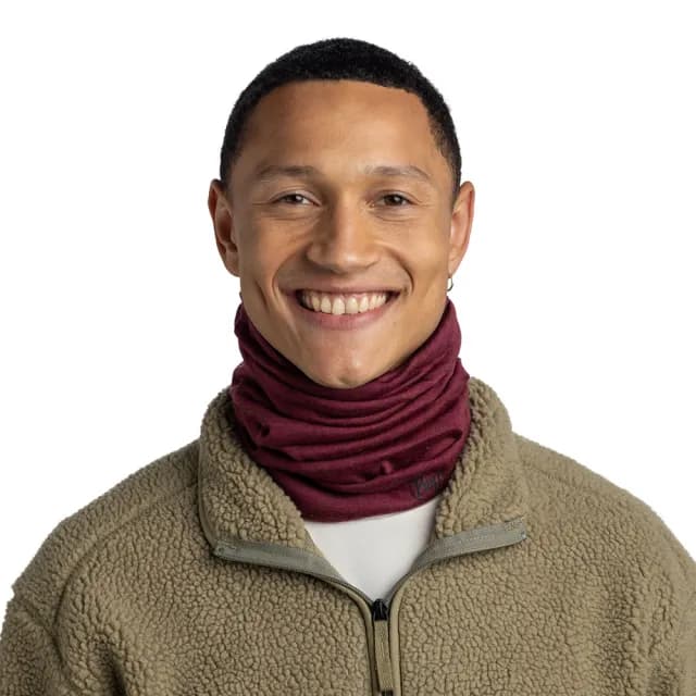 【BUFF】保暖織色 250 gsm美麗諾羊毛頭巾(美麗諾羊毛/保暖/圍脖/圍巾/旅行)