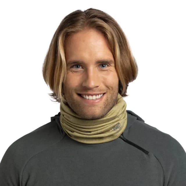 【BUFF】保暖織色 250 gsm美麗諾羊毛頭巾(美麗諾羊毛/保暖/圍脖/圍巾/旅行)