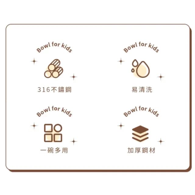 【乖乖吃飯】316不鏽鋼加厚隔熱碗(雙層 真空保溫 防摔 防燙碗 露營 環保餐具 便當盒 飯碗 泡麵碗 兒童)