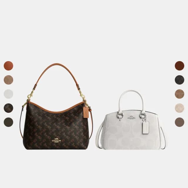 【COACH】蔻馳官方直營 LAUREL/ROWAN/HADLEY 單肩手袋 水桶包 斜背包-多款任選(CV975/CBL85/CBH06/CCD65)
