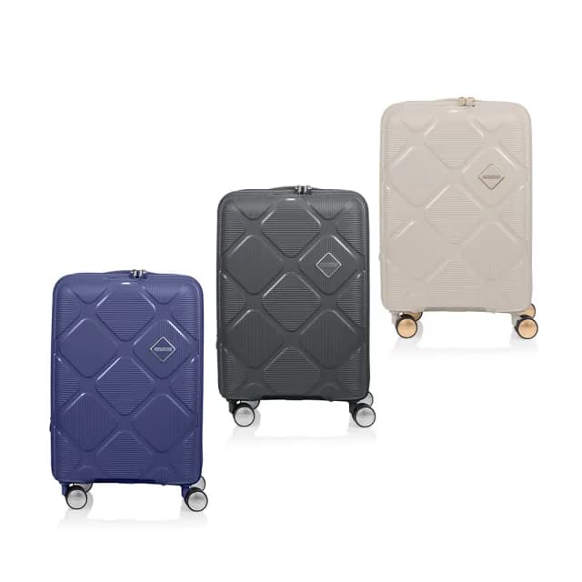 【AMERICAN TOURISTER 美國旅行者】20吋 INSTAGON 可擴充大容量輕量PP避震輪行李箱/登機箱(多色可選)