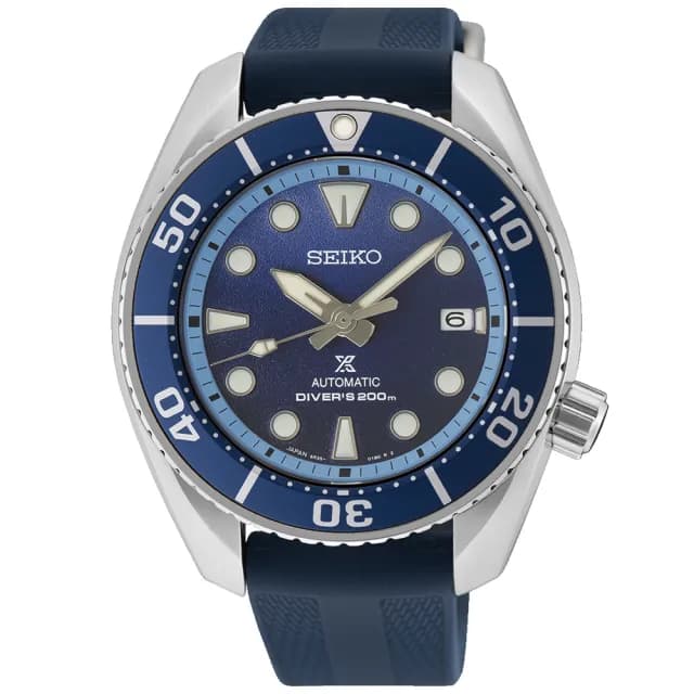 【SEIKO 精工】PROSPEX系列 亞洲限量 印尼藍火火山 機械腕錶 雙11 特惠 推薦(SPB543J1/6R35-03N0B)